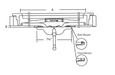 022-27 Truth Hardware Scissor Arm Awning Operator Diagram