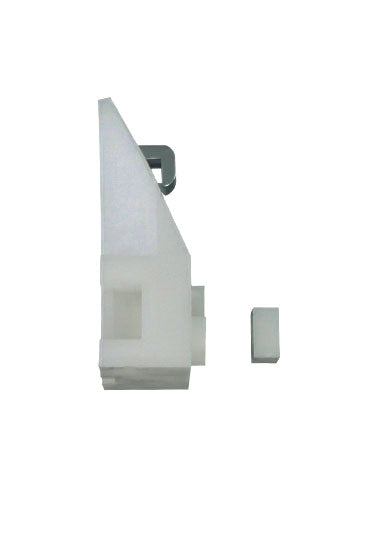 WRS SWS Pivot Lock Shoe Assembly - White Angled