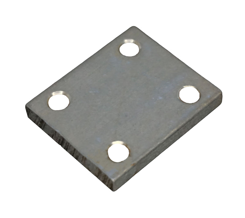 1-3/4" Slide Bolt Backer Plate - Brass