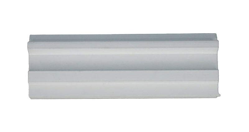 3-1/16" Metal Pivot Bar Housing - White