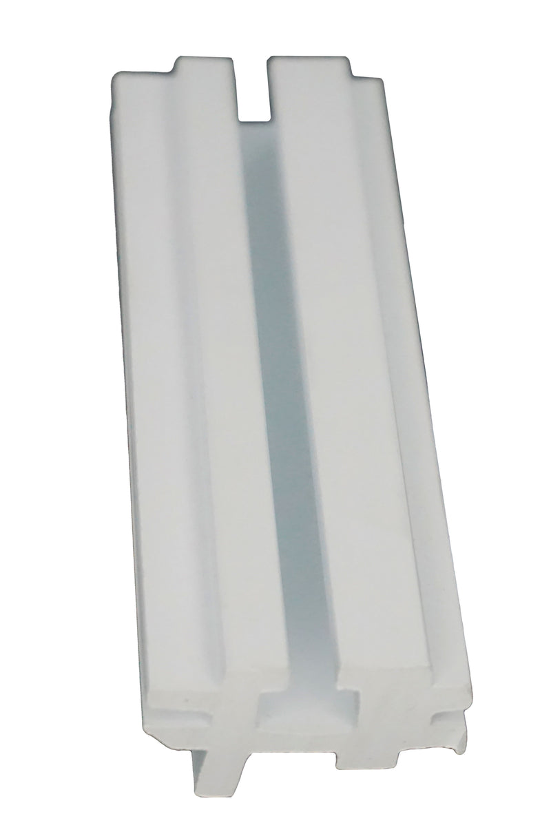 3-1/16" Metal Pivot Bar Housing - White