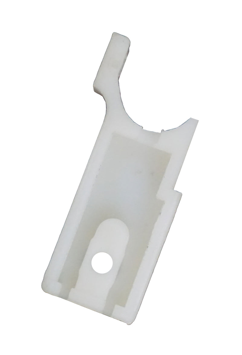 WRS 2-1/2" White Left or Right Hand Sash Guide - Sold Separately