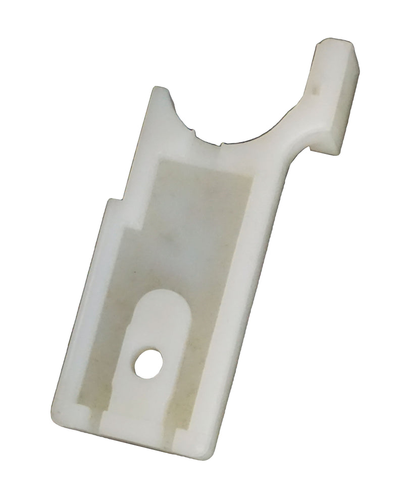 WRS 2-1/2" White Left or Right Hand Sash Guide - Sold Separately