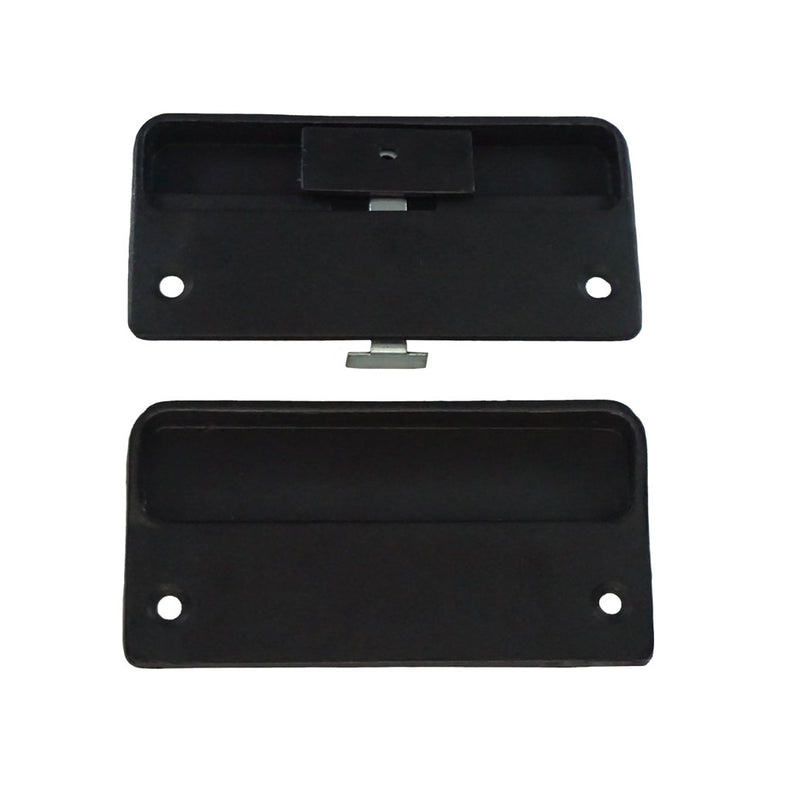 WRS 3-9/16" Patio Door Handle Set - Black