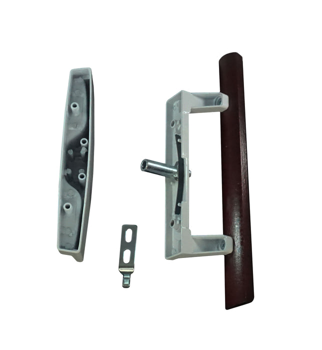 WRS Patio Door Handle Set (without Key Cylinder) - White