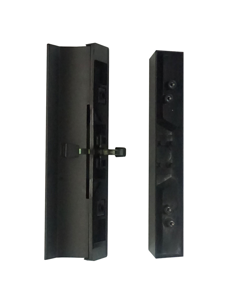 WRS Patio Door Handle Set without Key Cylinder  -  Black