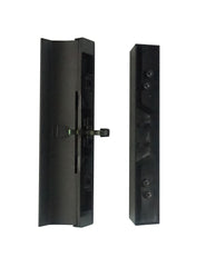 WRS Patio Door Handle Set without Key Cylinder - Black