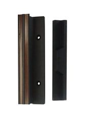 WRS Patio Door Handle Set without Key Cylinder - Black