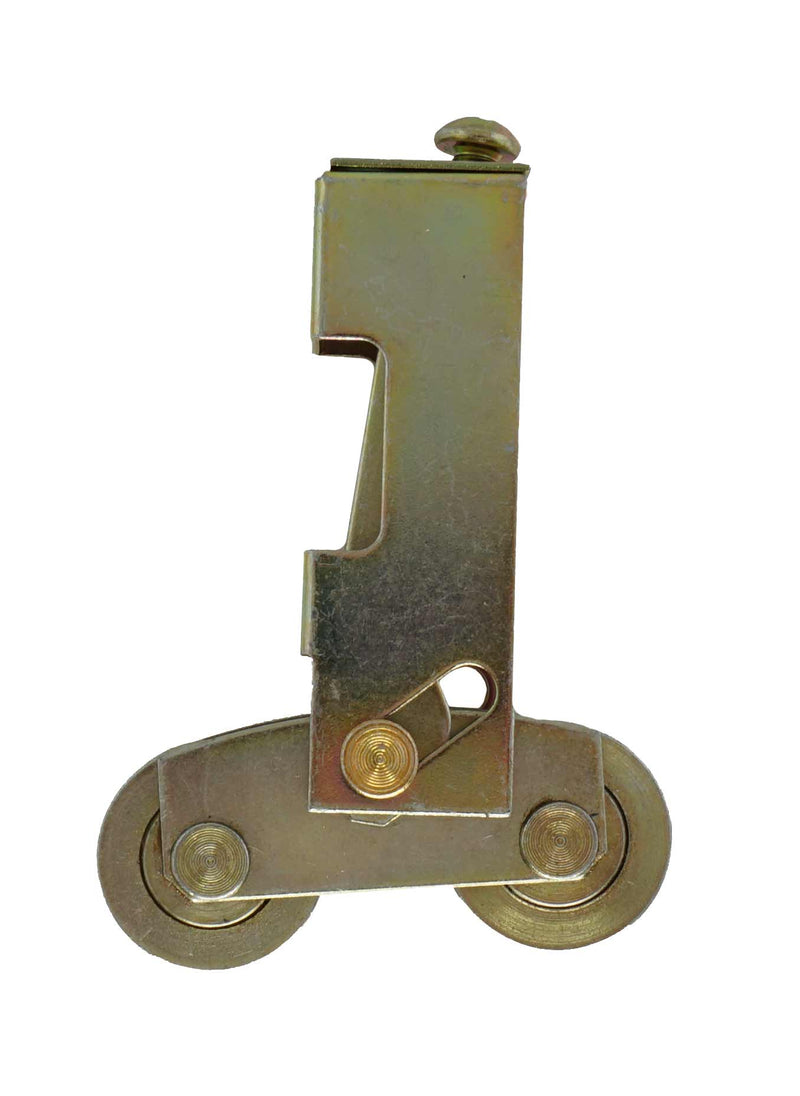 WRS Truth 1-1/8" End Adjust Tandem Patio Door Roller - Steel