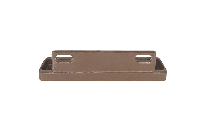 WRS 3-5/16" Sliding Glass Door Strike - Brown