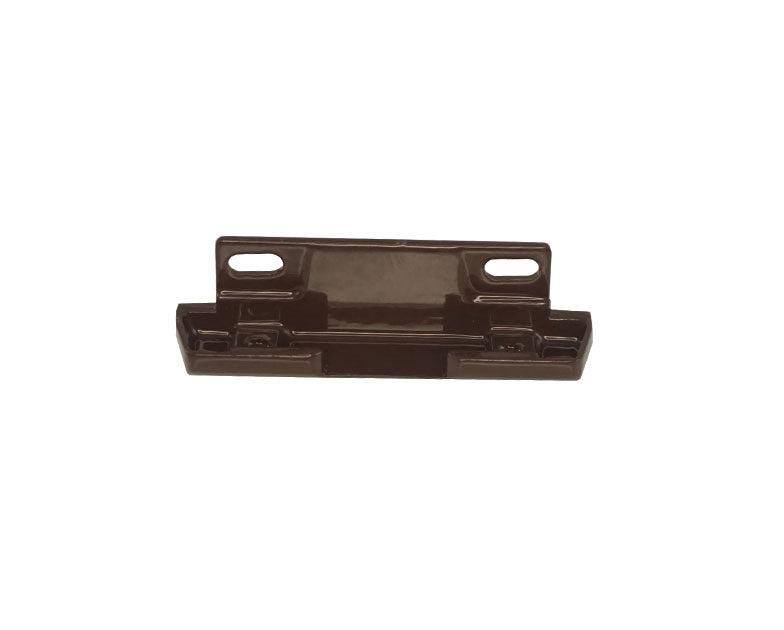 WRS 3-5/16" Sliding Glass Door Strike - Brown
