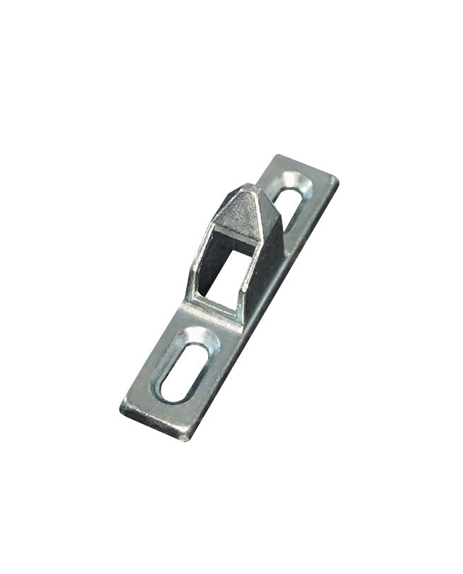 WRS 2-5/8" Sliding Glass Door Strike - Chrome