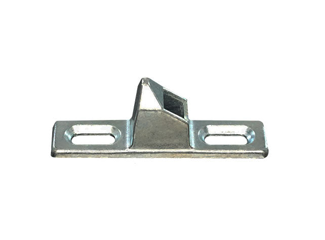 WRS 2-5/8" Sliding Glass Door Strike - Chrome