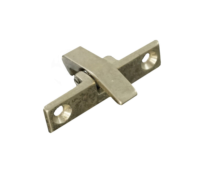 03-132 WRS 2" Spring Catch - 11/16" Reach - White Bronze