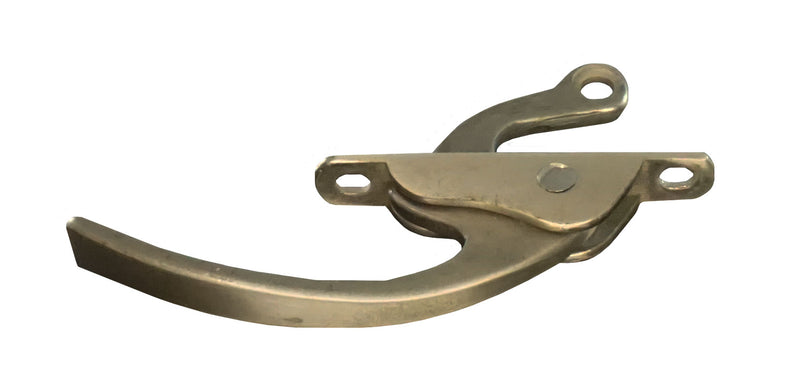 WRS Countersunk 2 Point Lower Casement Locking Handle - White Bronze