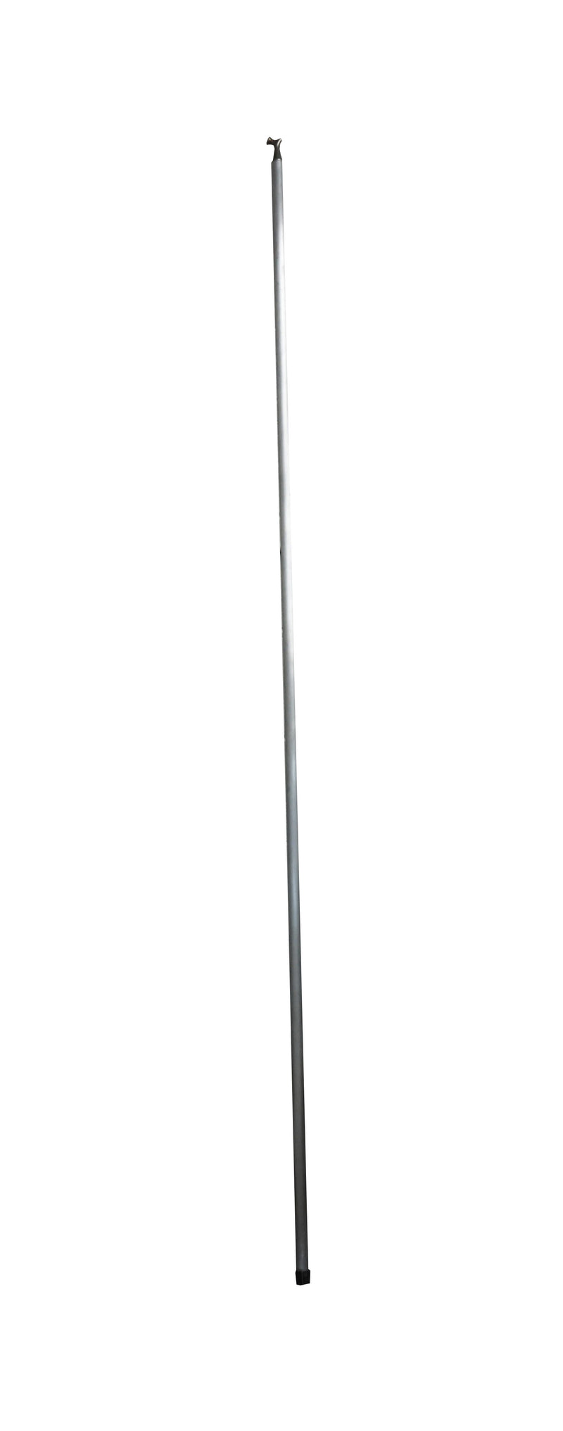 WRS 6' Ft Pole Hook Assembly - White Bronze Hook, Rubber Base