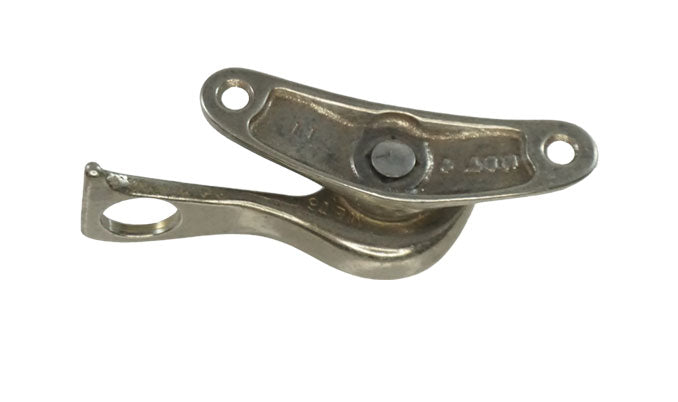 2-3/4" Pole Operated Sweep Lock - White Bronze