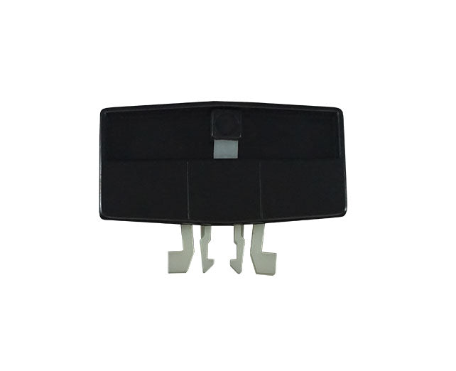 WRS 4" Patio Screen Door Handle Set - Black