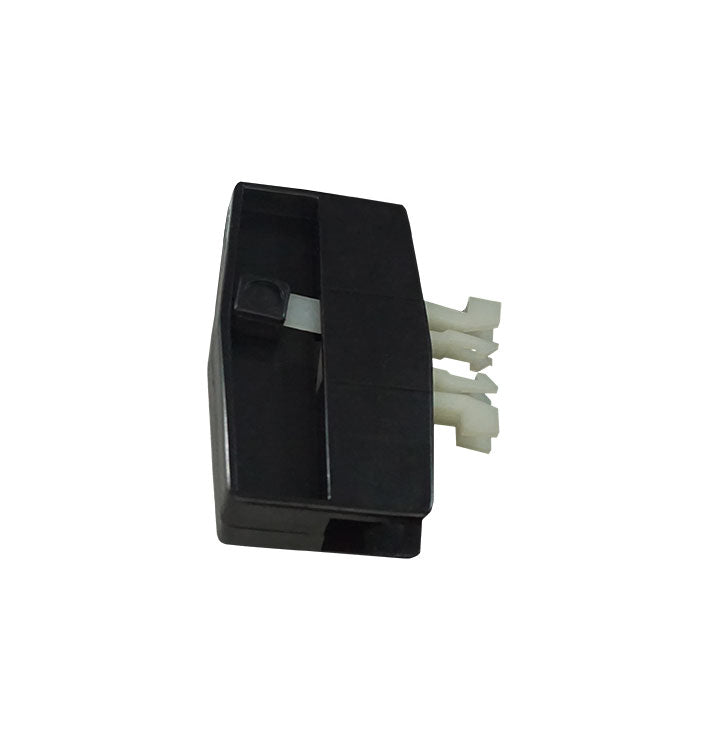WRS 4" Patio Screen Door Handle Set - Black