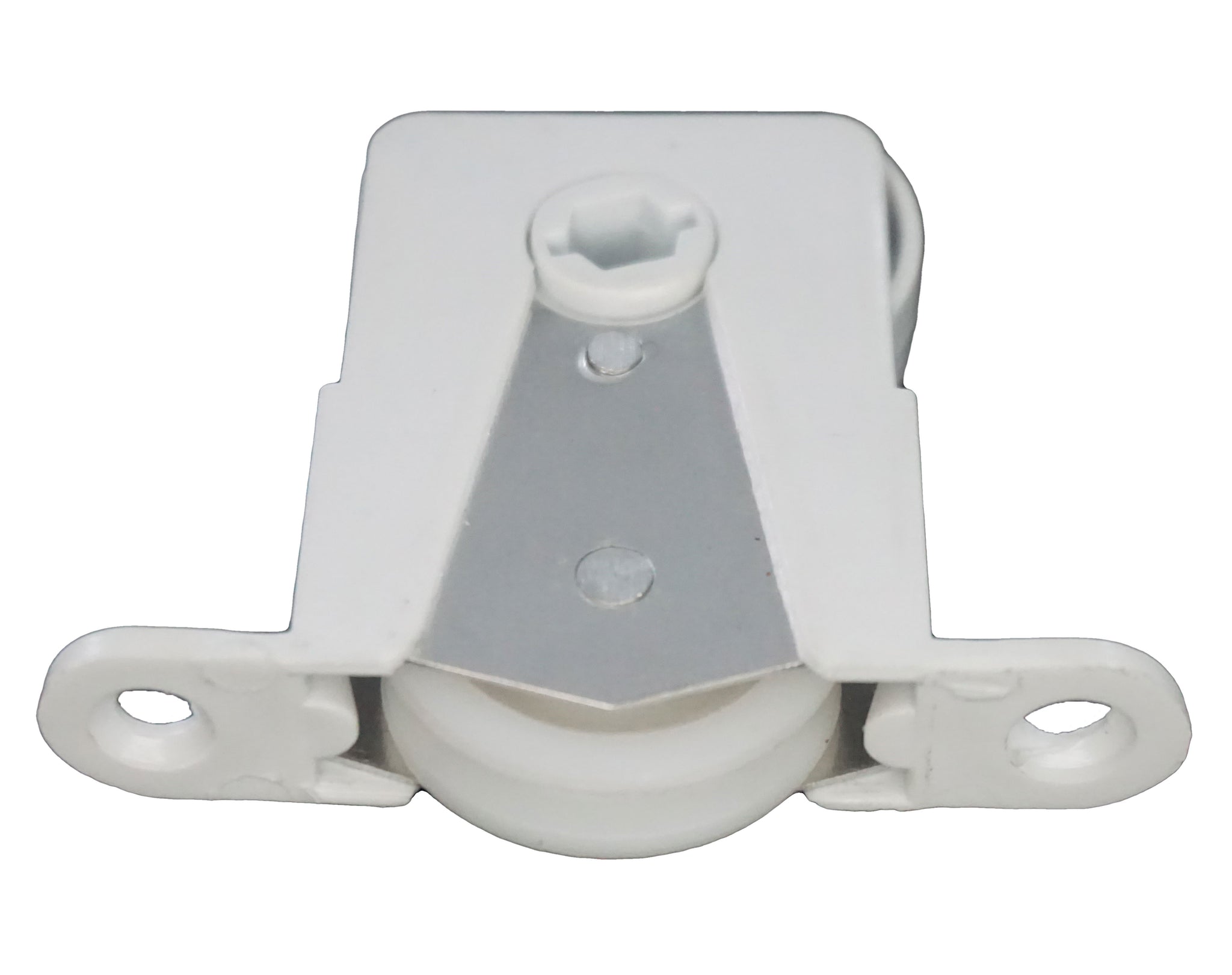 WRS 2" Sliding Screen Door Bottom Roller White Nylon Window Hardware Direct