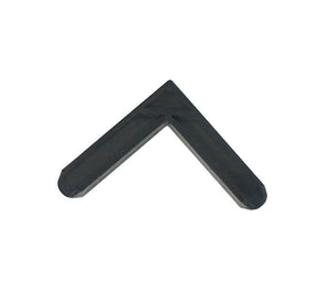 WRS 1-3/4" Internal Plastic Corner Key - Black