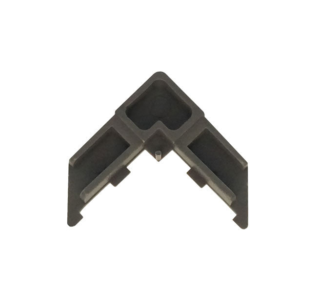 WRS 3/8" Straight Cut Outside Corner Key - Dark Bronze