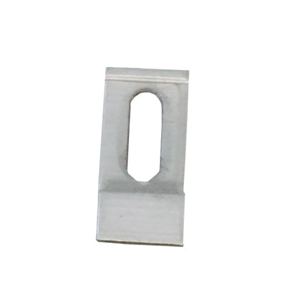 Storm Door Panel Clip - Aluminum or White