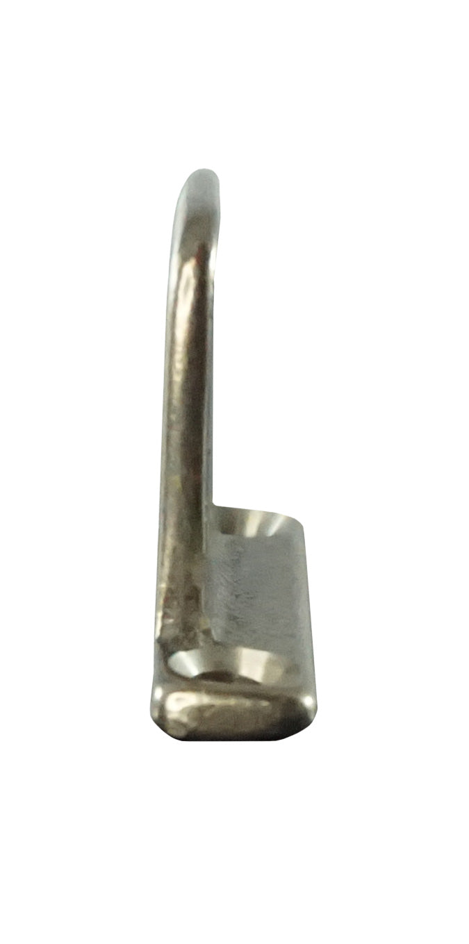 WRS 1-1/2" Countersunk Spring Catch Keeper - White Bronze