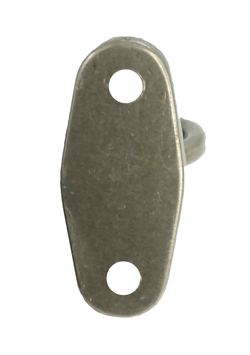 WRS 1-1/2" Pole Ring  -  White Bronze