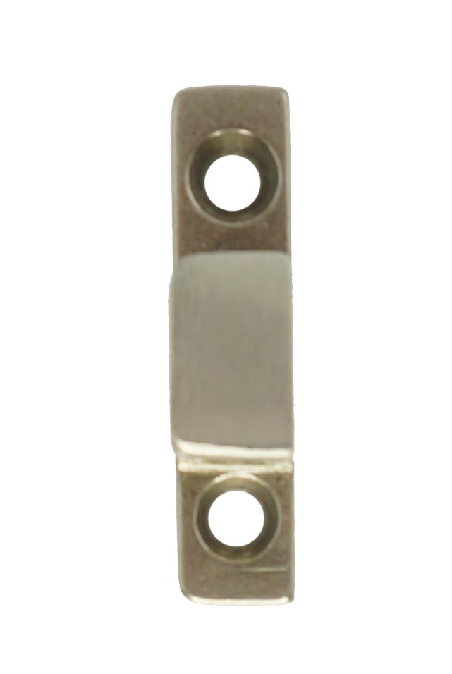 WRS 1-3/8" Projection Handle Hook Keeper - White Bronze