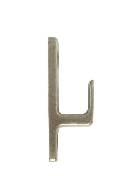 WRS 1-3/8" Projection Handle Hook Keeper - White Bronze