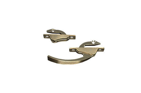 WRS 7/16" 2 Point Casement Locking Handle - White Bronze