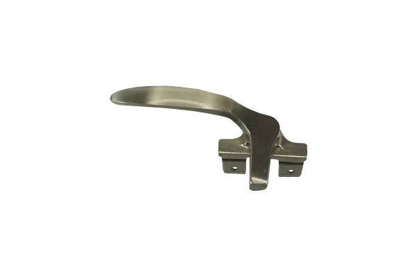 WRS 1-7/16" Left or Right Hand Angle Base Cam Handle - White Bronze