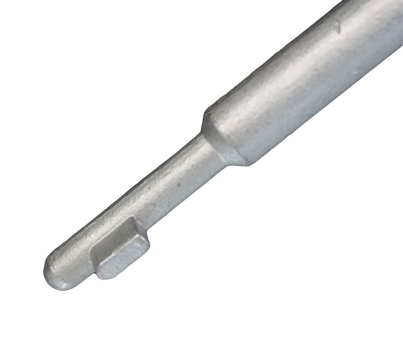 WRS 5-3/4" Steel Plated Key with Bumper - Yellow