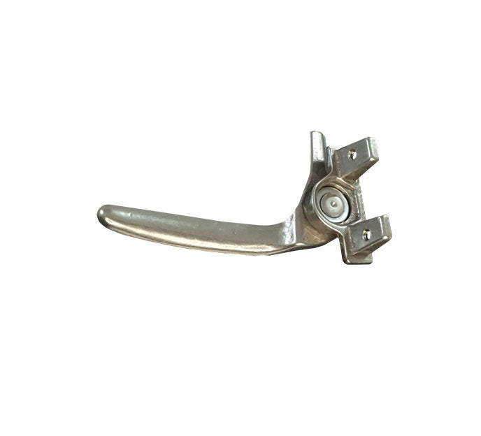 WRS Left Hand Angle Base Project Out Cam Handle - White Bronze