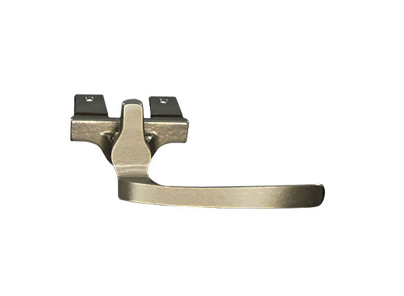 WRS Left or Right Hand Angle Base Cam Handle - White Bronze, Custom Made