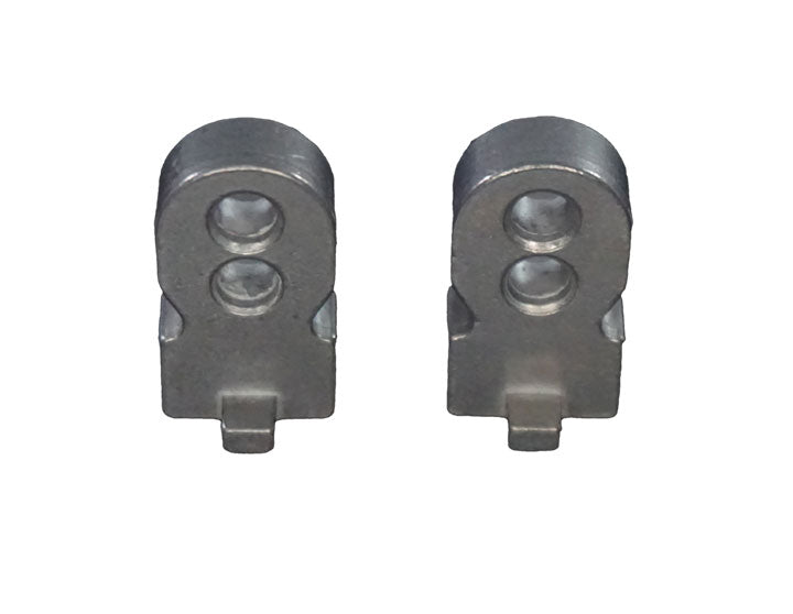 WRS 1-1/4" Left & Right Hand Pivot Bar Set - Zinc