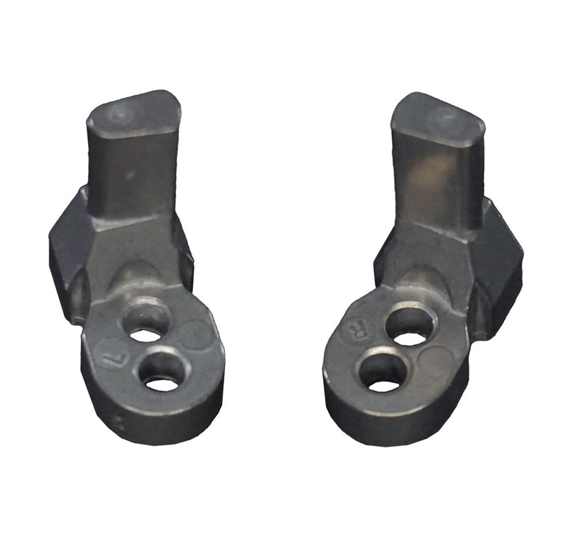 WRS 1-1/4" Left & Right Hand Pivot Bar Set - Zinc