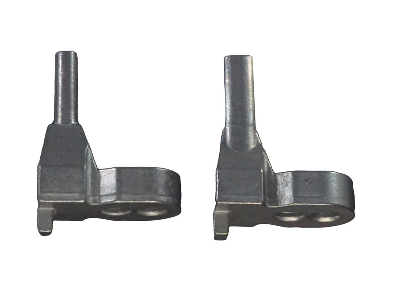 WRS 1-1/4" Left & Right Hand Pivot Bar Set - Zinc