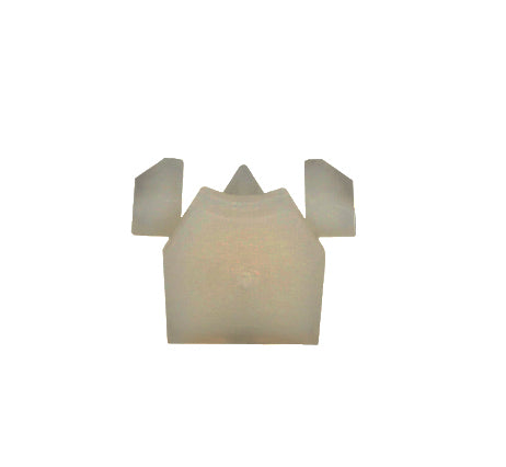 WRS 5/8" Pivot Lock Shoe Tamper Lock - White Nylon