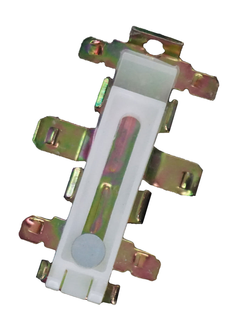 WRS 2-7/8" Closet Door Bottom Guide - Steel