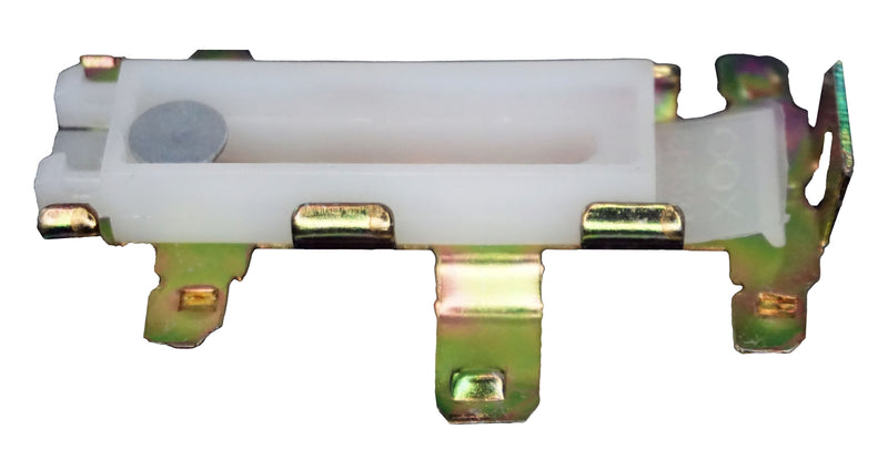 WRS 2-7/8" Closet Door Bottom Guide - Steel