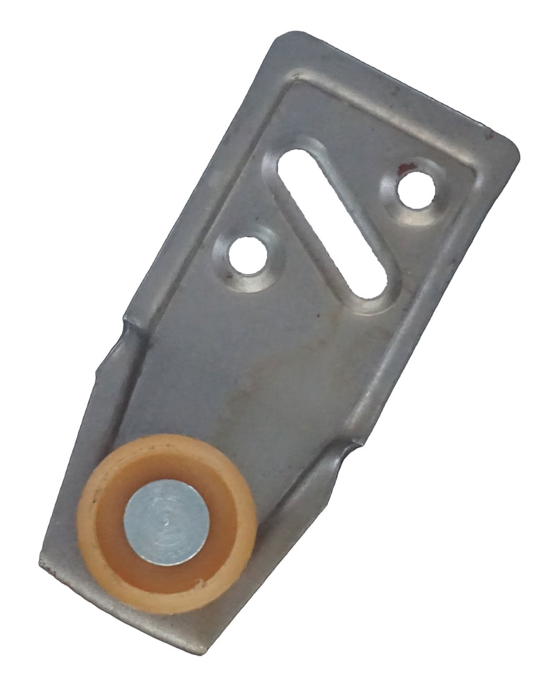 Front Closet Door Roller - 1/8" Offset - 15/16" Nylon/Plastic Roller