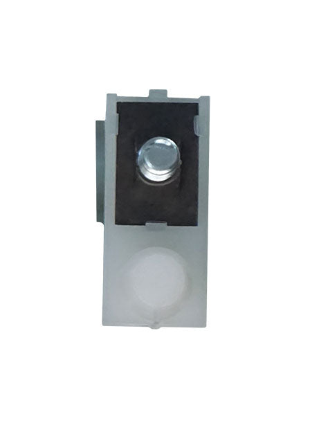 WRS 1-3/8" Bifold Door Pivot Bracket - White Nylon