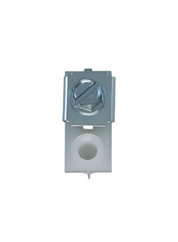 WRS 1-3/8" Bifold Door Pivot Bracket - White Nylon