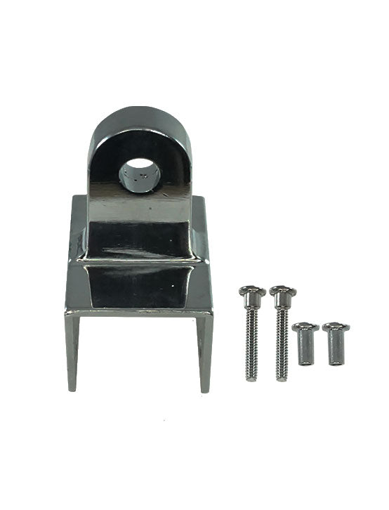 WRS 2-3/4"  Top Partition Hinge - Chrome