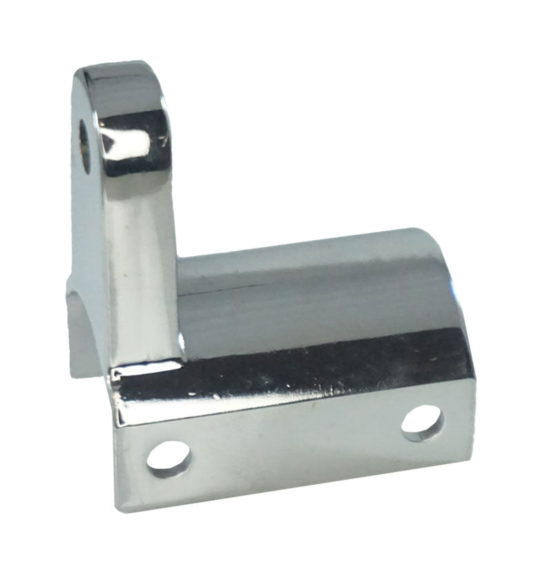 WRS 2-1/2" Bottom Hinge for Steel Pilasters - Chrome