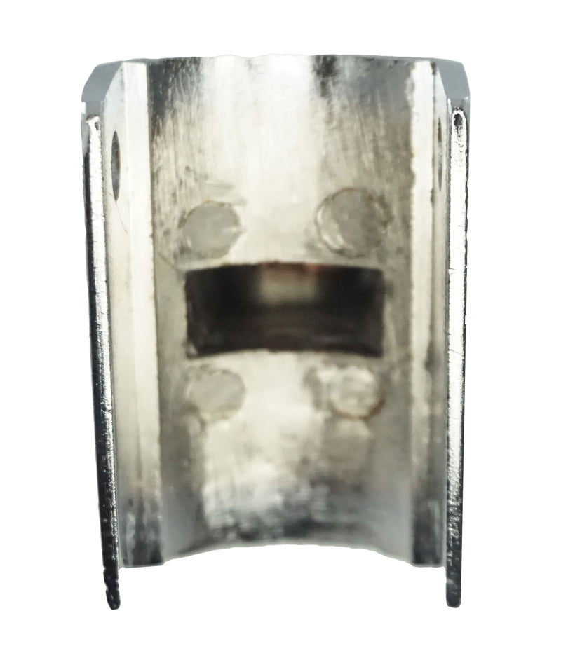 WRS 2-3/8" Top Hinge for Steel Pilasters - Chrome