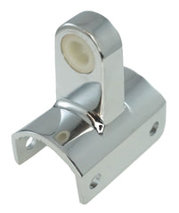 WRS 2-3/8" Top Hinge for Steel Pilasters - Chrome