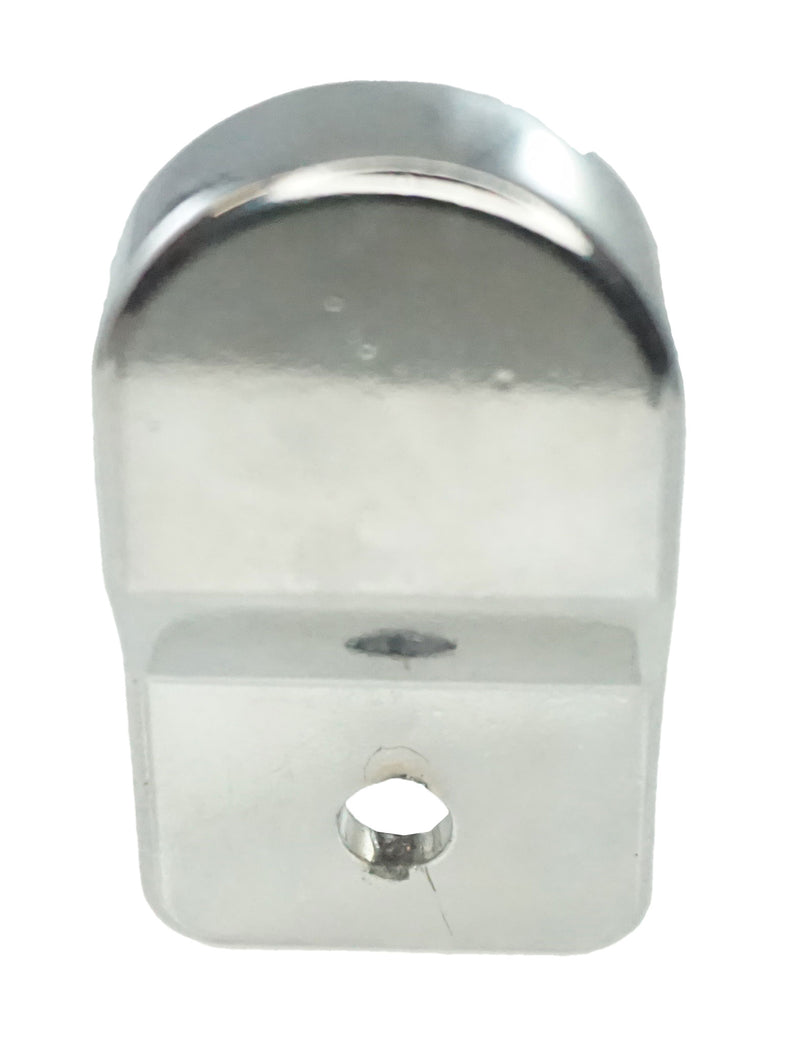 WRS 2-3/8" Chrome Plated Bumper Keeper - In/Out Swing, 1-1/4" Posts